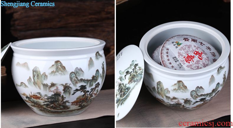 Jingdezhen ceramics stool in shoes stool elephants in stool toilet stool to sit stool handicraft furnishing articles