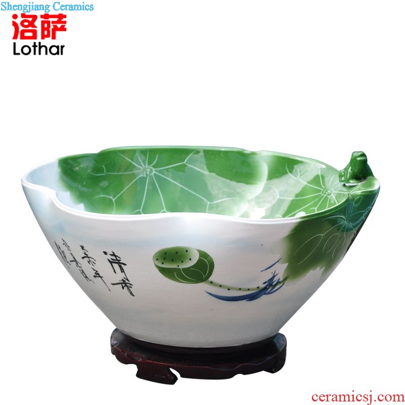 Small ceramic glass goblet wine liquor wine cup temperature wine pot cup archaize hip wine lothar