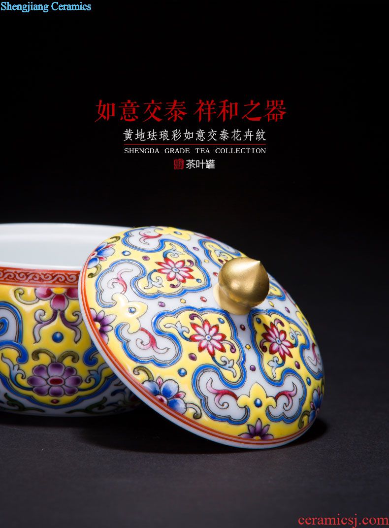 St teacups hand-painted porcelain of the eight big ceramic kung fu mountain man thought figure single cup sample tea cup of jingdezhen tea service