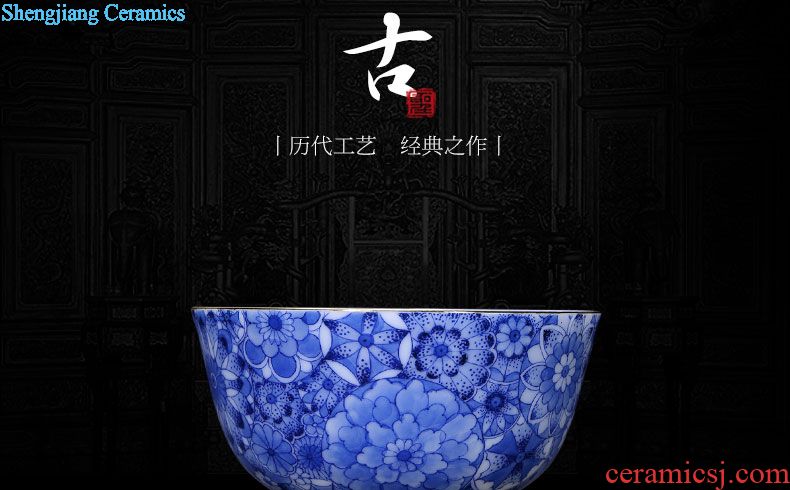 Clearance rule ceramic kung fu tea masters cup hand-painted pastel members sample tea cup single cups of jingdezhen tea service