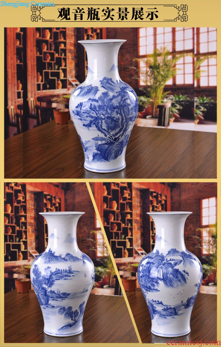 Antique porcelain of jingdezhen ceramics general storage tank can candy jar sealed cans sitting room place household act the role ofing is tasted