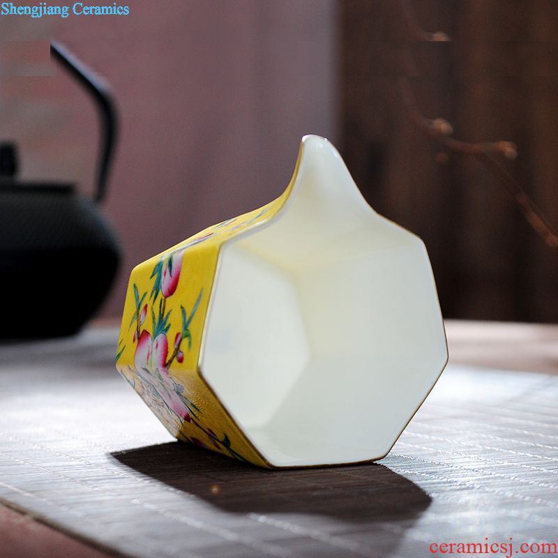Jingdezhen wood antique hand-painted sample tea cup crane kiln ceramic cups kung fu tea pu 'er individual cups