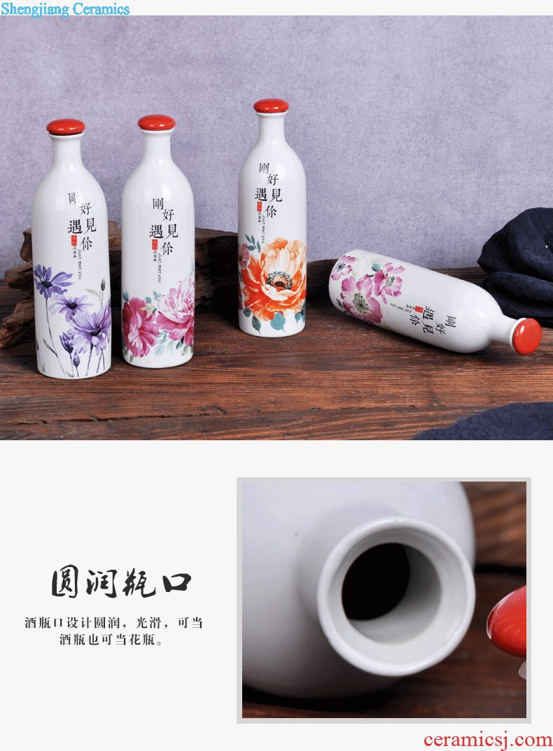 Jingdezhen ceramic high white pickle jars pickle jar sealed storage tank cover altar altar sichuan pickles pickled egg cylinder double