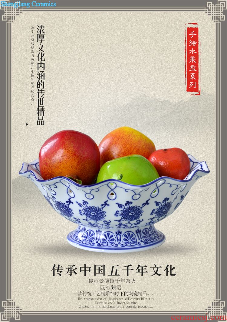 Jingdezhen ceramics kiln jun immediately become rich sitting room place home decoration decoration crafts gifts
