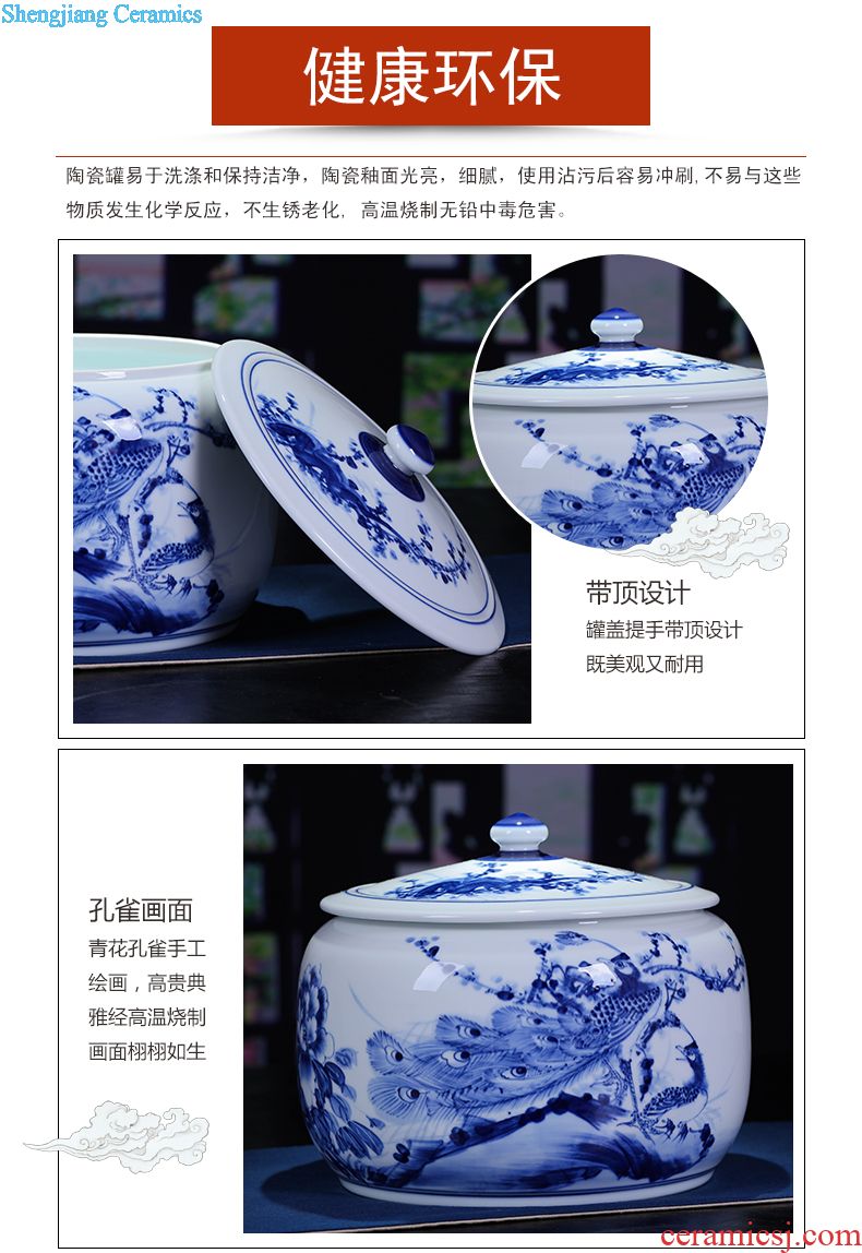 Restoring ancient ways of jingdezhen blue and white porcelain vase zen art ceramics vase flower creative office furnishing articles