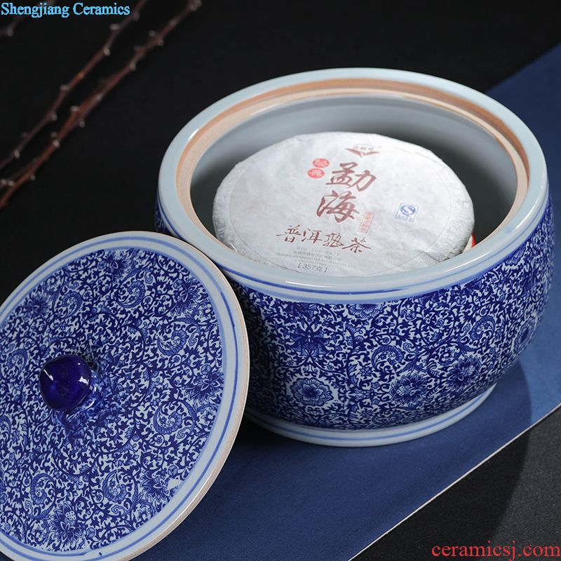 Jingdezhen famous masterpieces ceramic hand-painted pastel the ancient philosophers picture porcelain antique porcelain send leadership furnishing articles in the living room