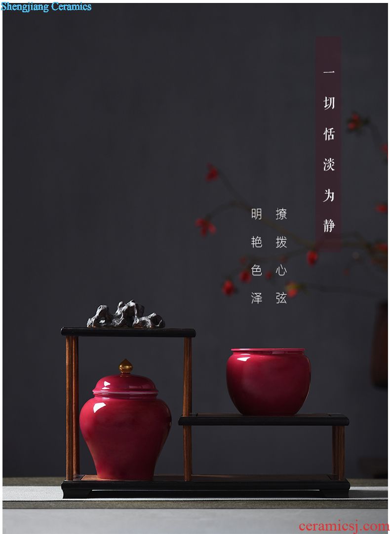 JingJun hand-sketching jingdezhen blue and white porcelain teapot seven sages of bamboo forest kung fu ceramic teapot tea set 1