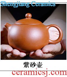 The three frequently imitated imperial tea caddy Jingdezhen ceramic medium sealed tank tea storage POTS S54002