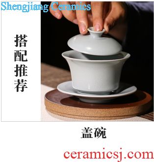 Three frequently hall tea wash bath jingdezhen ceramic household kung fu tea set parts water jar wash cup bowl S71011