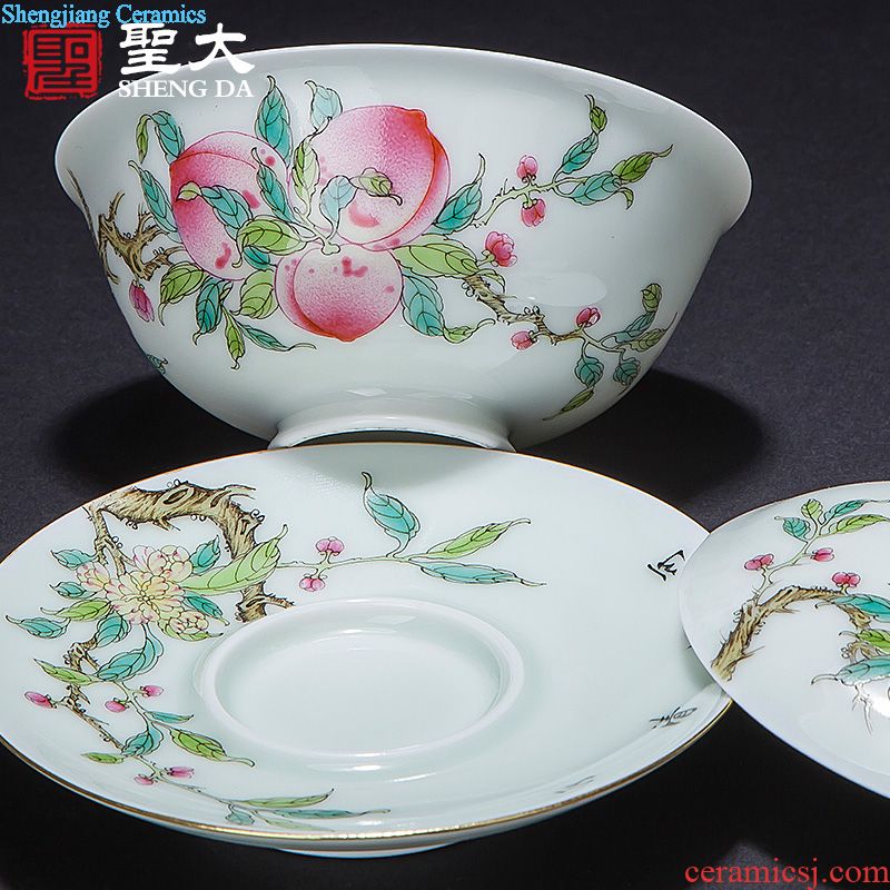 Cixin qiu - yun kung fu tea ceramic masters cup hand-painted beauty sample tea cup all hand tea cups of jingdezhen tea service