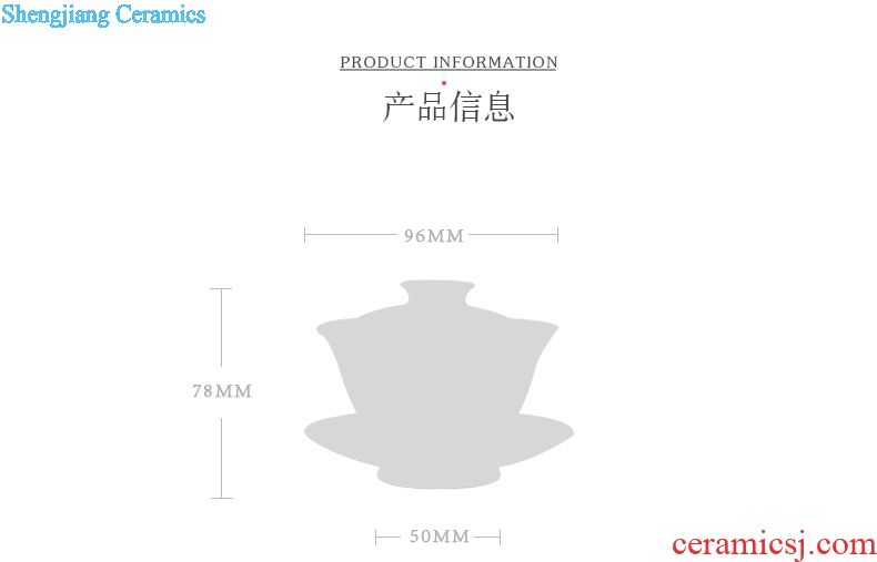 Three frequently hall your kiln cups Sample tea cup personal jingdezhen ceramics slicing can raise master cup single cup S44008