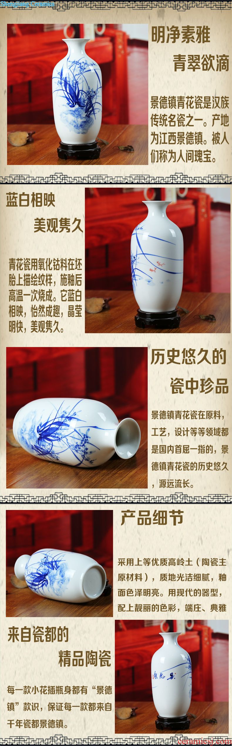 Jingdezhen ceramics large storage tank general jar airtight canister to candy jar household act the role ofing is tasted furnishing articles in the living room