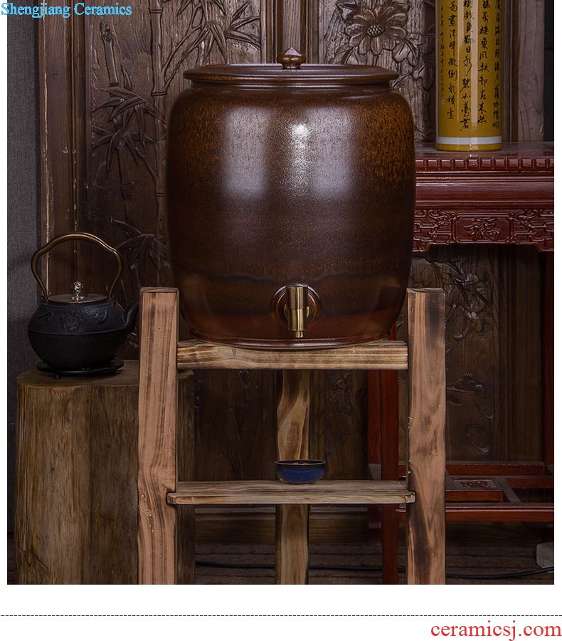 Sealed jar ceramic antique wine it home 20 jins reserva hidden hip flask bottles of 10 jins 50 barrels of liquor