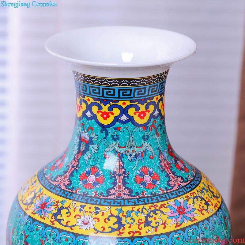 Jingdezhen ceramics modern fashion table vases, creative household contracted sitting room floral decorations vase
