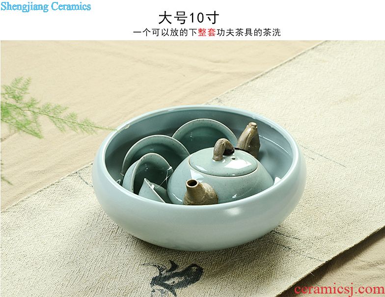 Are young ceramic creative ashtray elder brother kiln ashtray gift bedroom living room office LOGO fashion and personality