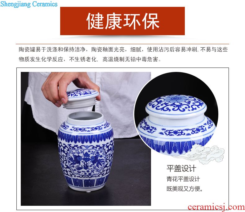 Jingdezhen ceramic plate furnishing articles porcelain porcelain painting decorative hanging dish art custom sitting room arts and crafts
