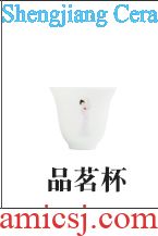 The three frequently kung fu tea cups of jingdezhen ceramics kiln hand-painted sample tea cup bubble tea cup sample tea cup