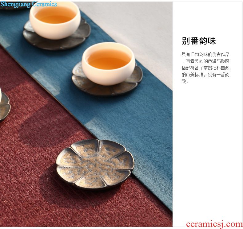 Drink to Jingdezhen shadow celadon ceramic sample tea cup kung fu tea tea cups mat foundation bowl cups
