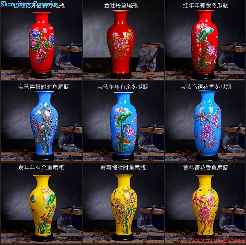 Jingdezhen ceramic handmade seven loaves in pu 'er tea pot of tea packaging large moisture-proof seal pot
