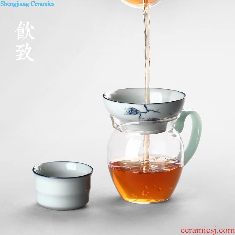 Drink to a pot of gold bearing coarse TaoGan bubble a pot pad ceramic dry bubble plate of kung fu tea set a pot of tea with zero