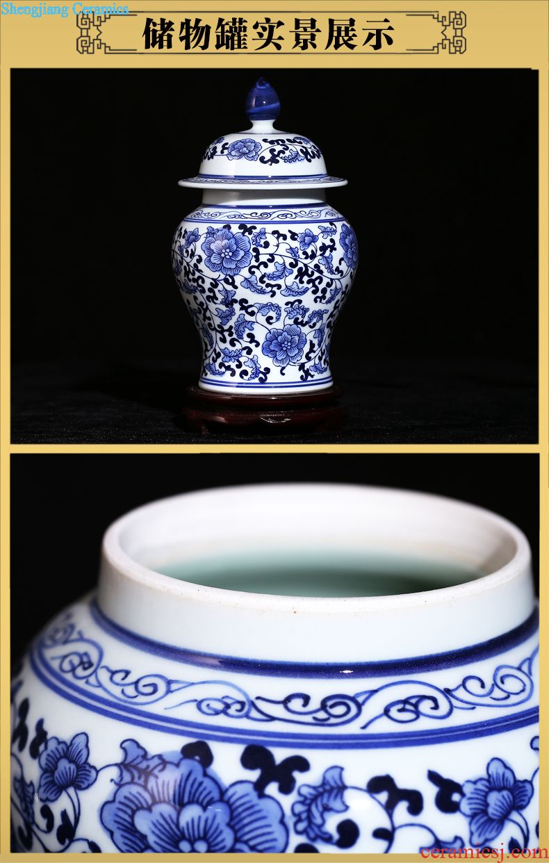 Jingdezhen ceramics creative jun porcelain vase classical household act the role ofing is tasted sitting room decoration crafts modern furnishing articles