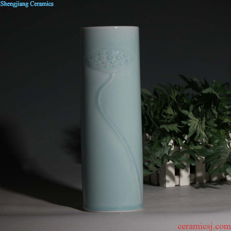 Jingdezhen European face porcelain stool aureate argent decorate avant-garde fashion porcelain stool soft outfit stool