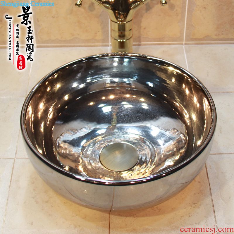 JingYuXuan jingdezhen ceramic art basin stage basin sinks the sink basin basin jump straight knife