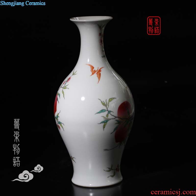 Jingdezhen 25 kg environmental protection high-grade watermelon cover ceramic storage tank practical household porcelain cover tank storage pickle jar