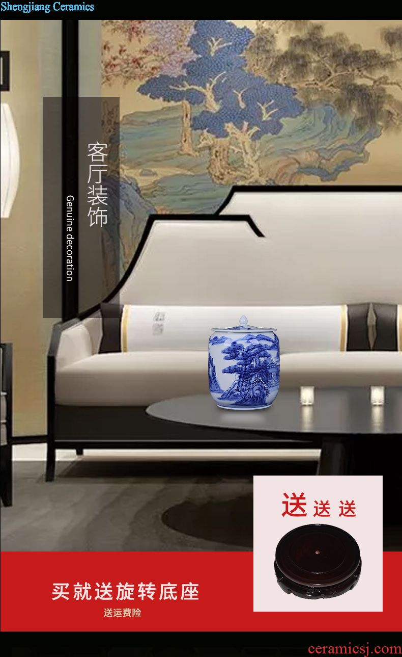 Jingdezhen ceramics vase furnishing articles furnishing articles sitting room POTS restoring ancient ways the general pot of large vases, the sitting room