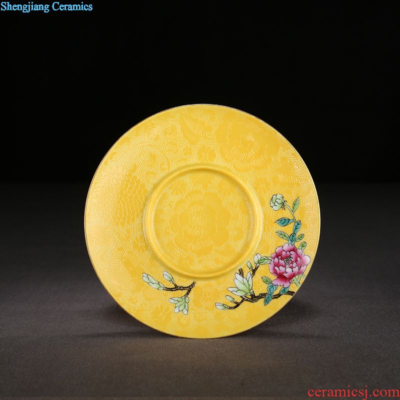 Jingdezhen ceramic chai kiln change sample tea cup single cup hand-painted master cup personal cup creative tea cups