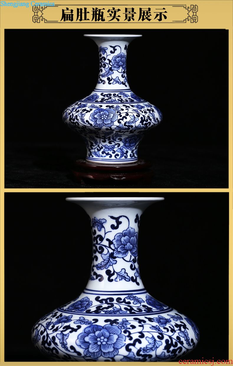 Jingdezhen ceramics creative jun porcelain vase classical household act the role ofing is tasted sitting room decoration crafts modern furnishing articles