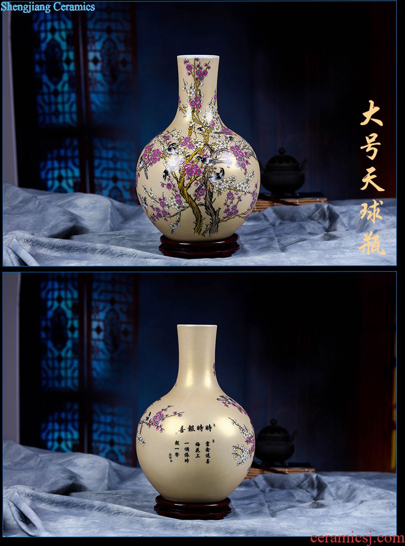 Hang dish place adornment porcelain of jingdezhen ceramics handicraft Chinese decorative porcelain plates