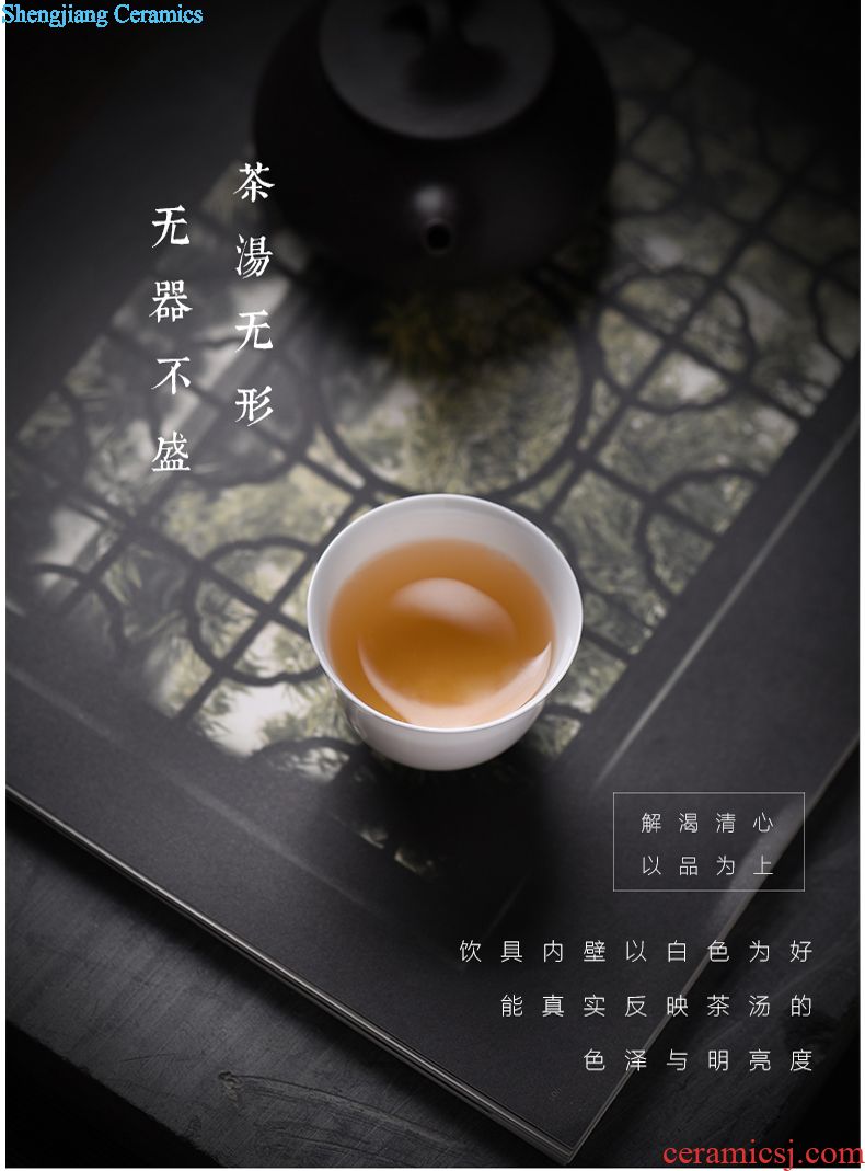 JingJun ceramic tea pot flowers yellow colored enamel to tie up branches medallion grain storehouse of tea into the jingdezhen tea butterfly
