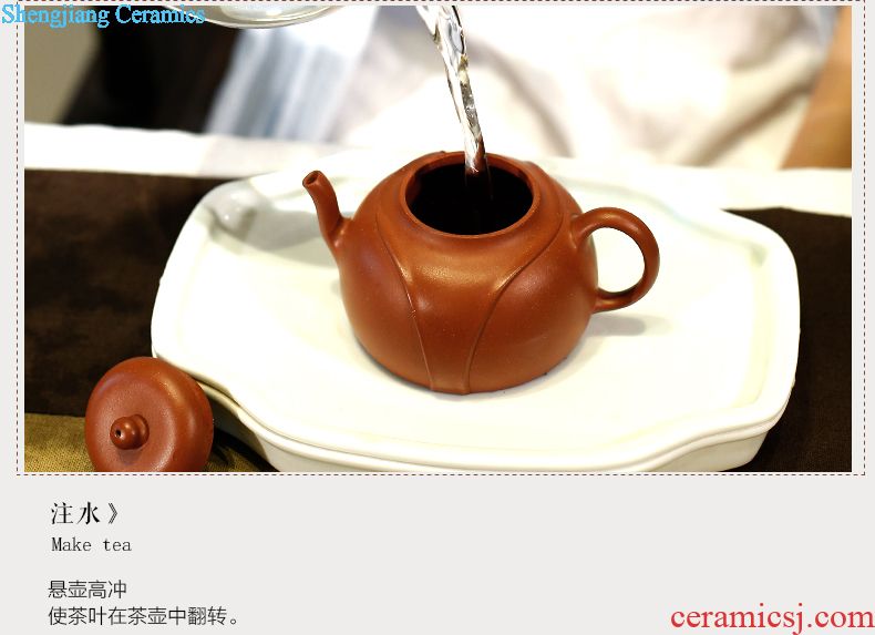 Three frequently travel caddy Jingdezhen ceramic small seal pot sweet white glazed POTS of tea warehouse S51013