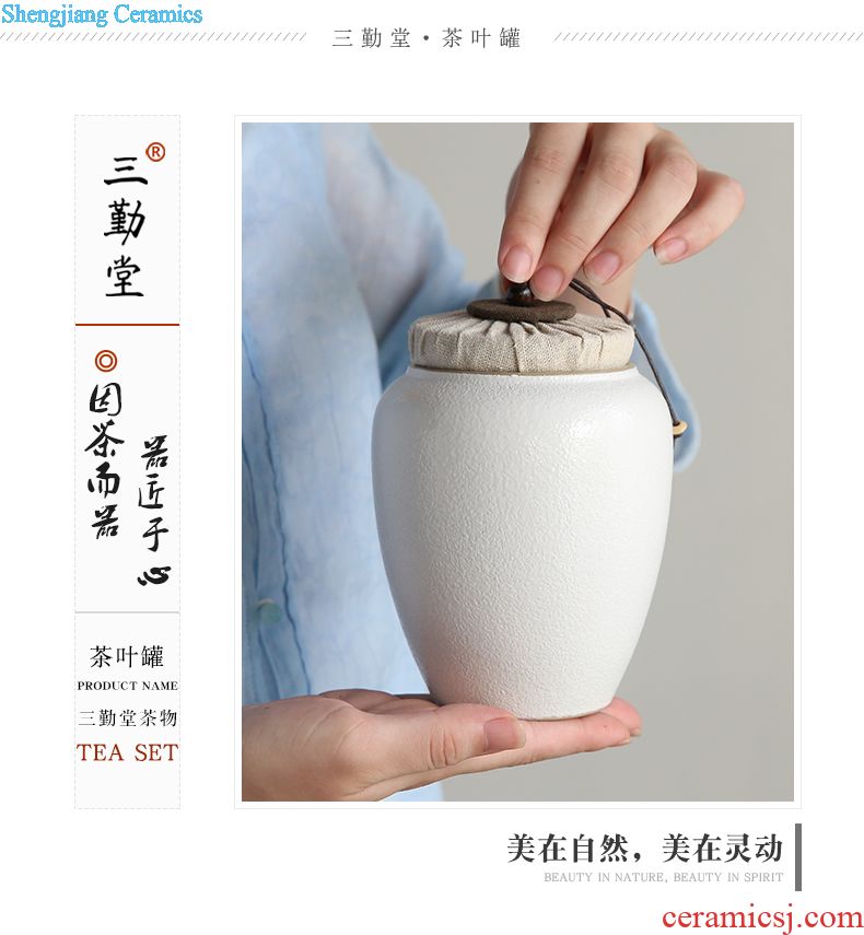 The three frequently the cup pad small jingdezhen ceramic pot cup saucer metal glaze cup mat kung fu tea spare parts