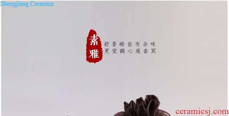 The three frequently imitation kiln jingdezhen ceramic fair mug kung fu tea set and manual points tea is tea S34012 sea