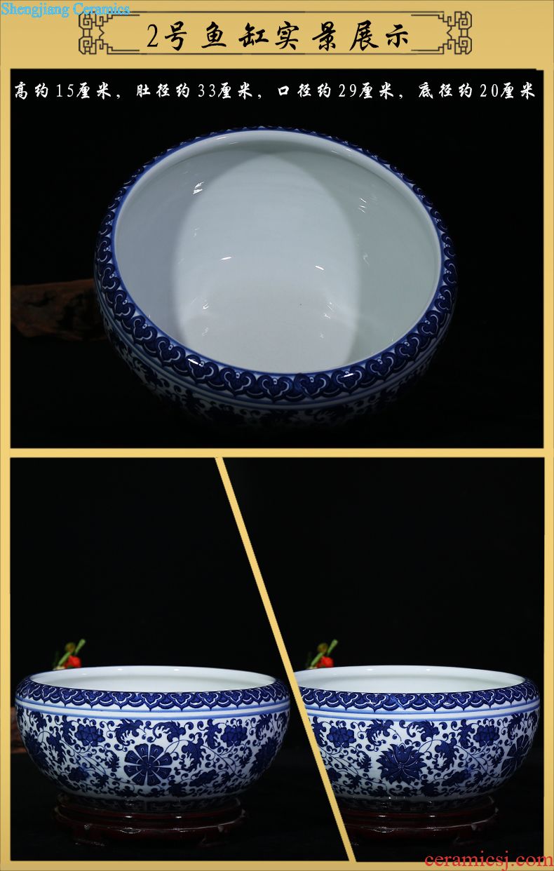 Jingdezhen ceramics powder enamel vase and household decoration modern living room decoration crafts are a wedding gift