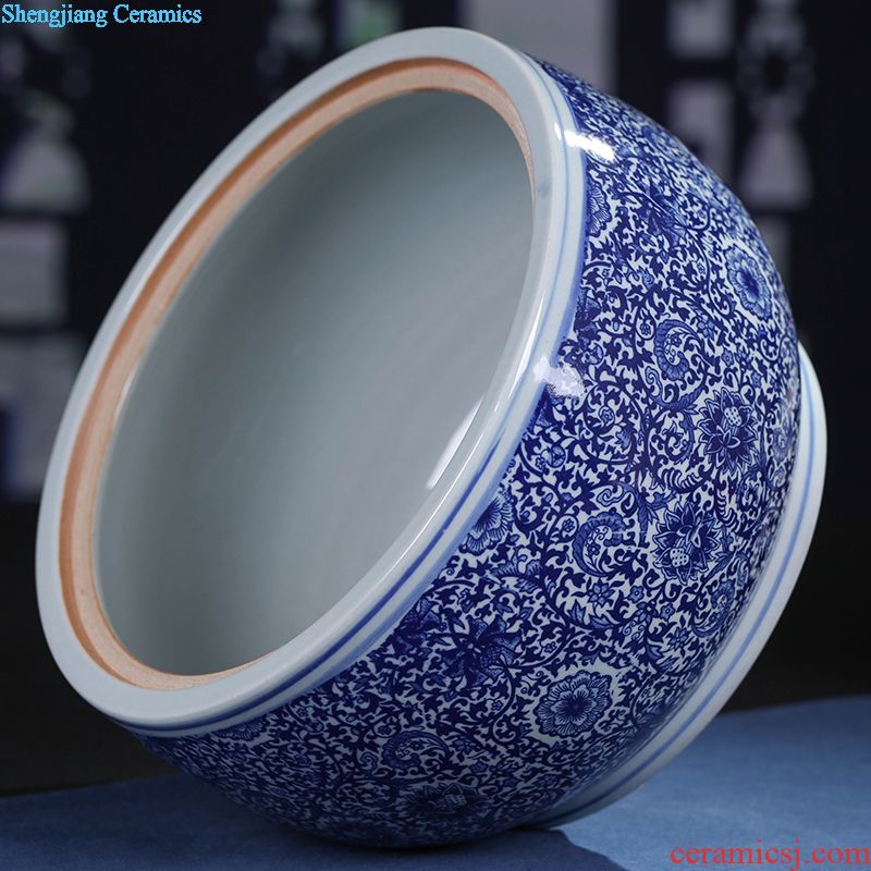 Jingdezhen famous masterpieces ceramic hand-painted pastel the ancient philosophers picture porcelain antique porcelain send leadership furnishing articles in the living room