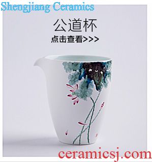 The big hand painted lotus kung fu jingdezhen ceramic sample tea cup tea cups manual single cup bowl with fine powder enamel