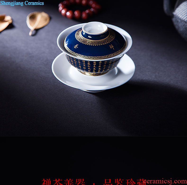 A clearance rule teacups hand-painted ceramic kungfu maintain best tattoo master cup of jingdezhen blue and white tie up branches tea sets