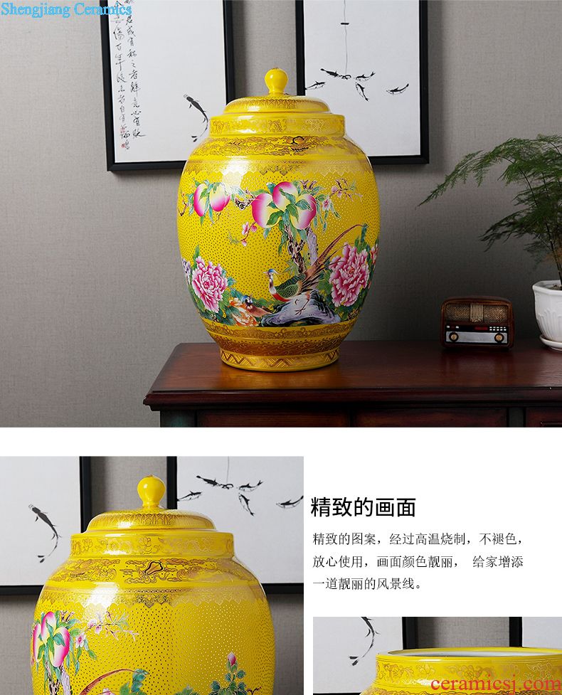 Archaize ceramic bottle wine jar sealing 1 catty 2 5 jins of jingdezhen household white empty decoration ideas hip flask