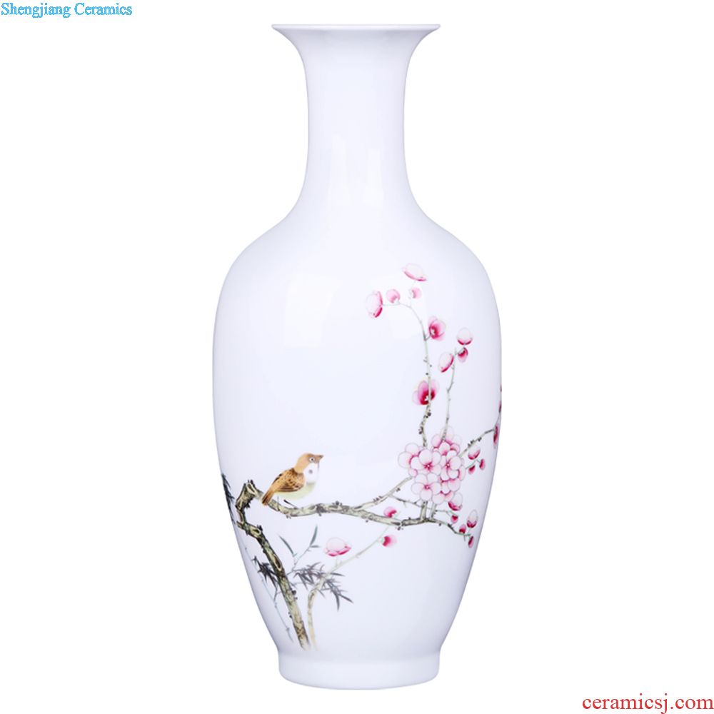 Jingdezhen ceramics imitation qing qianlong youligong wax gourd vases, the sitting room porch decoration of Chinese style household furnishing articles
