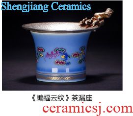 A clearance rule Teacups hand-painted ceramic kungfu pastel poly master cup all hand jingdezhen single cup