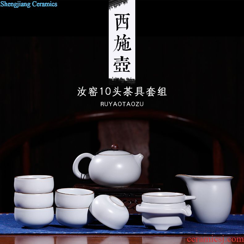Three frequently hall of zen your kiln ceramic teapot kung fu tea tea ware S24014 slicing can raise large capacity small pot