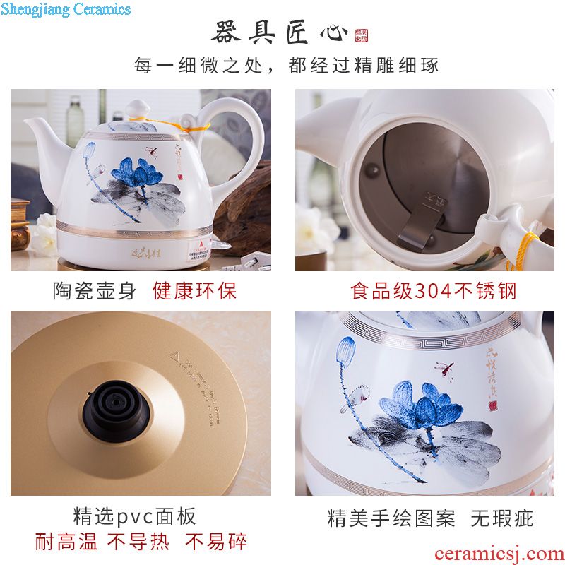 Cat large ceramic cups with filtering cup tea cup tea suit jingdezhen with PAWS office a cup of tea