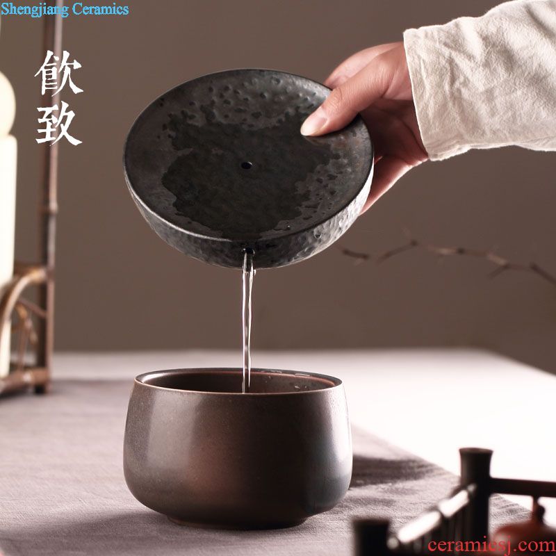 Drink to Jingdezhen shadow celadon quartet no male cup of creative ceramic fair mug and a cup of tea tea set points
