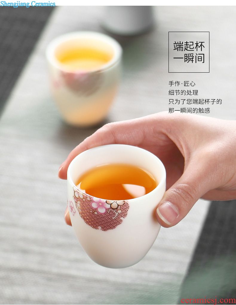 Drink to creative white porcelain tea strainer jade porcelain filtering network frame ceramic) kung fu tea tea ceremony of spare parts
