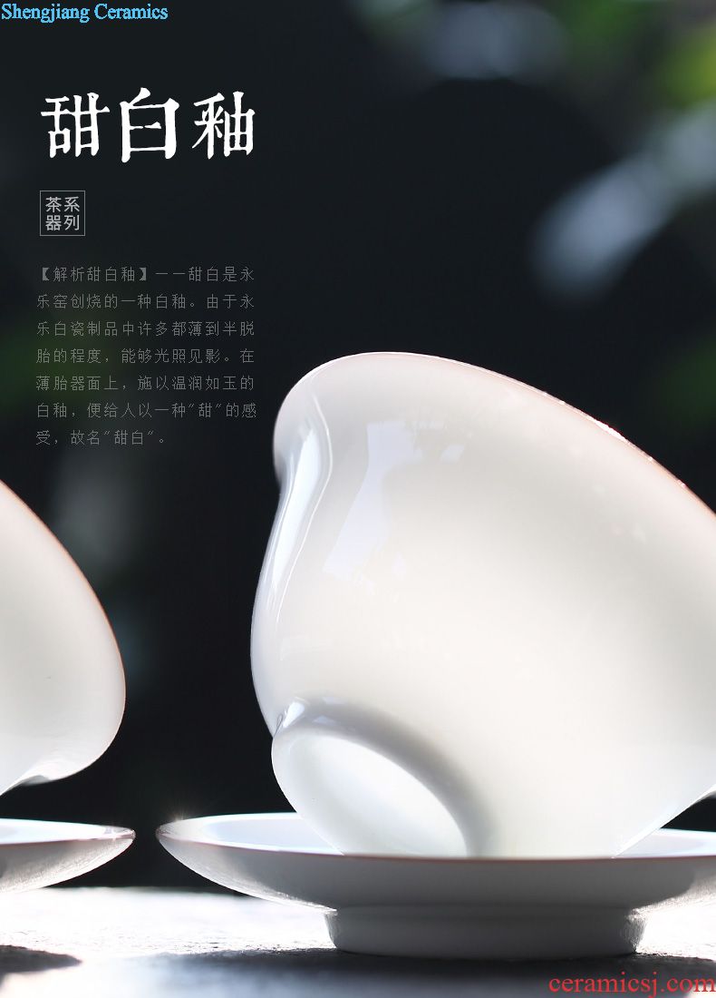 Water flow glaze flower implement receptacle jingdezhen hand-painted ceramic floret bottle coarse TaoXiaoHua vase tea ceremony with zero