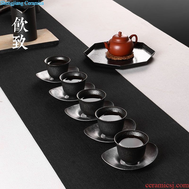 Drink to antique hand-painted kung fu tea set kit household ceramics tureen of a complete set of tea cups filter set set of gift boxes
