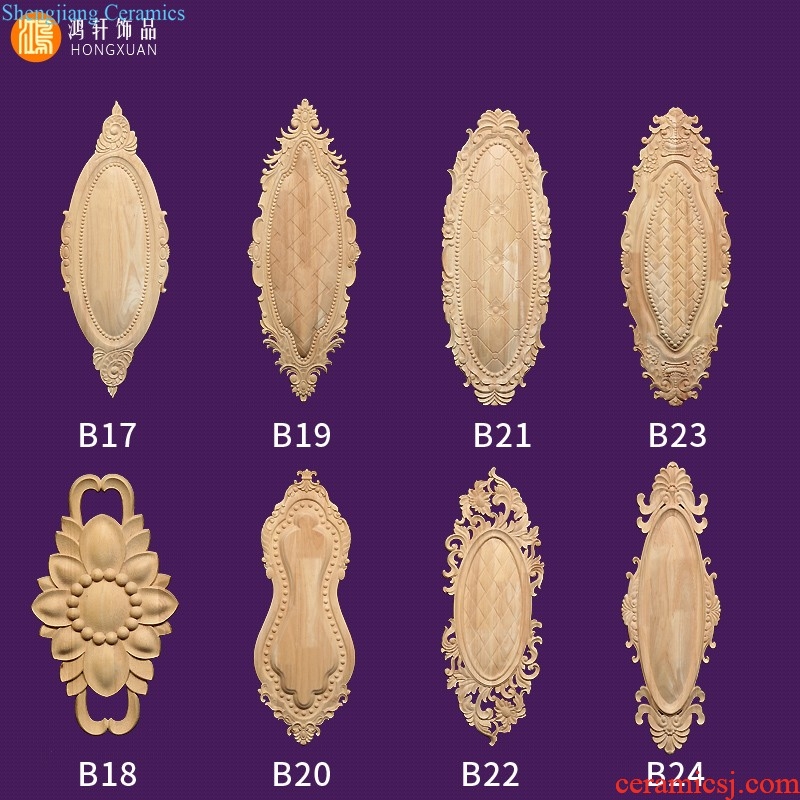 Chinese style decorates Angle of solid wood line of archaize of carve patterns or designs on woodwork hollow out beautiful case take the lintel games dongyang woodcarving condole top pass